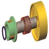 Type CPF with Brake Drum